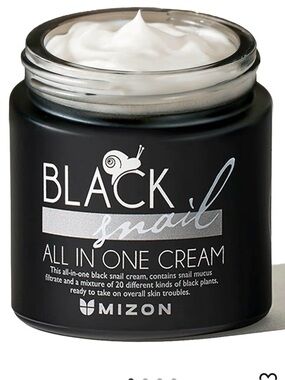 MIZON Black Snail All In One Cream Intensive Korean Skin Care (2.54 fl oz)